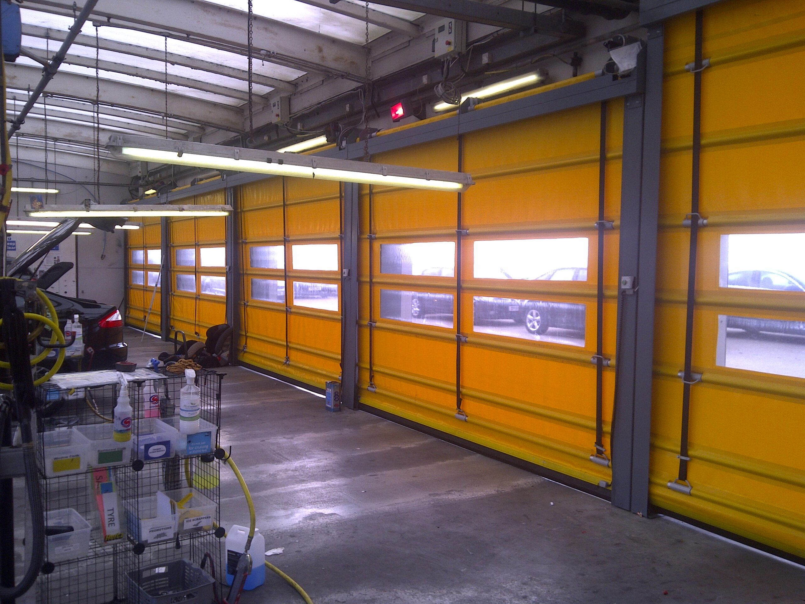 Turbo Fold Speed Door