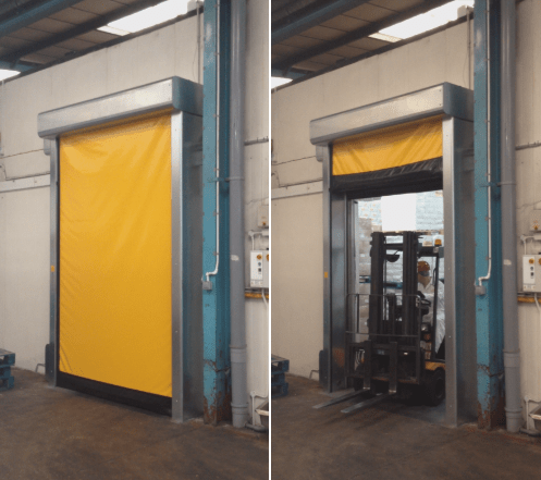 insulated roller shutter doors